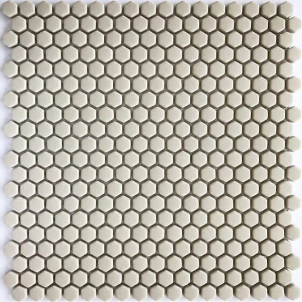 Mosaikmatte Cube 1 Glas Beige 29 cm x 29