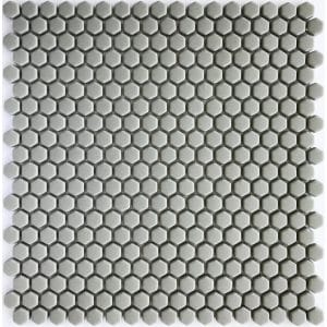 Mosaikmatte Cube 1 Glas Grau 29 cm x 29