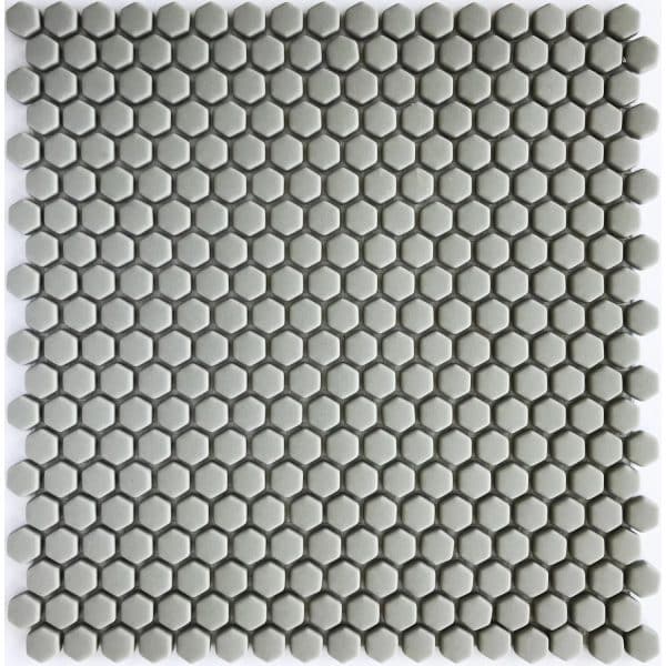 Mosaikmatte Cube 1 Glas Grau 29 cm x 29