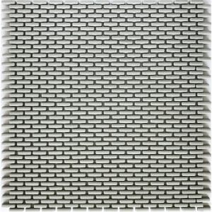Mosaikmatte Cube 2 Glas Grau 27