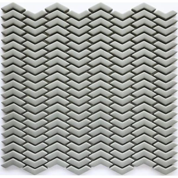 Mosaikmatte Cube 3 Glas Grau 29 cm x 29