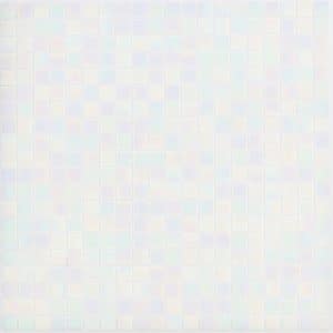 Mosaikmatte Glas Perlmutt Weiß 32