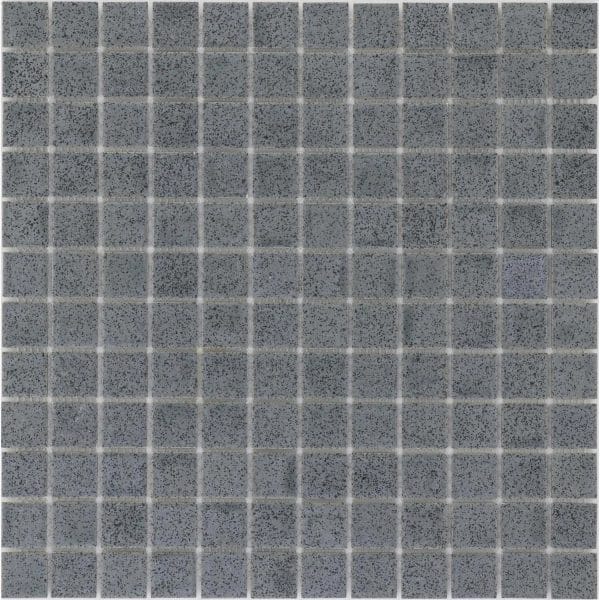 Mosaikmatte Keramik Antislip Dunkelgrau 33 cm x 33 cm