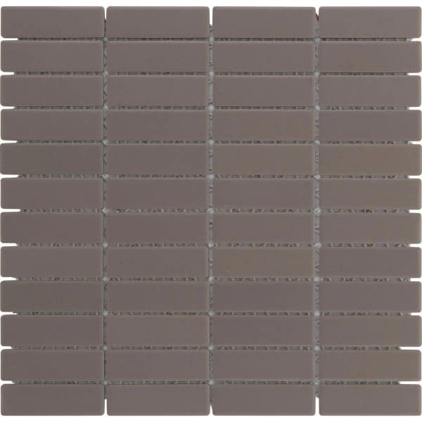 Mosaikmatte Keramik Antislip Grey
