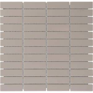 Mosaikmatte Keramik Antislip Light Grey