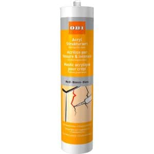 OBI Acryl strukturiert Weiß 310 ml