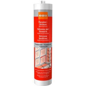 OBI Fenster-Silikon Transparent 310 ml