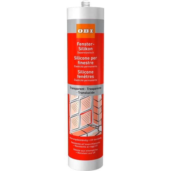 OBI Fenster-Silikon Transparent 310 ml
