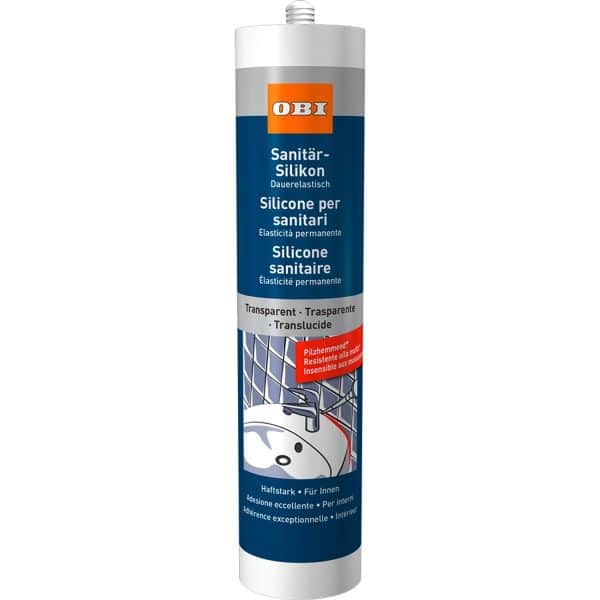 OBI Sanitär-Silikon Transparent 310 ml