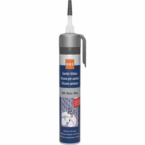 OBI Sanitär-Silikon Weiß 100 ml