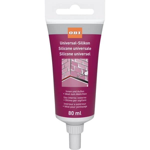 OBI Universal-Silikon Weiß 80 ml