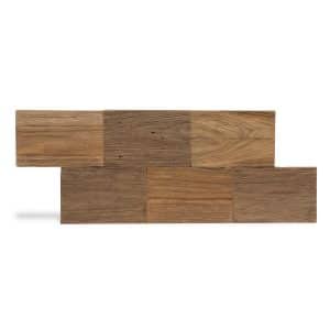 Rebel of Styles Holzverblender UltraWood Big Square 45 cm x 20 cm Braun