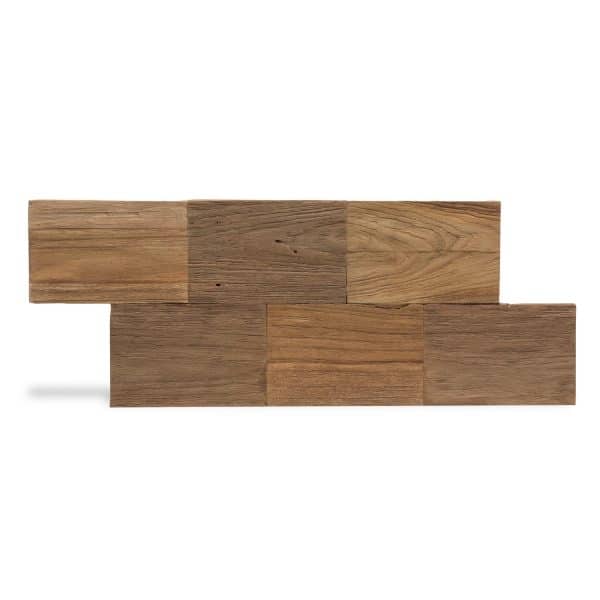 Rebel of Styles Holzverblender UltraWood Big Square 45 cm x 20 cm Braun