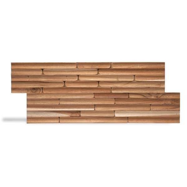 Rebel of Styles Holzverblender UltraWood Concave 50 cm x 20 cm Braun
