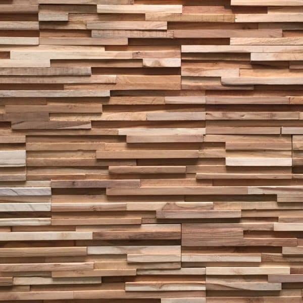Rebel of Styles Holzverblender UltraWood Teak Toscani 18 cm x 49