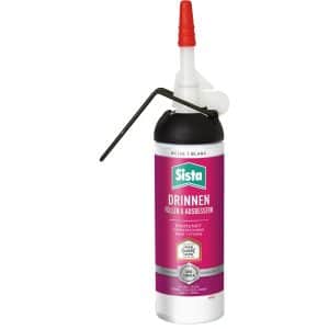 Sista Acryl Dichtstoff Drinnen Füllen & Ausbessern Spender Weiß 100 ml