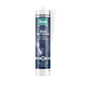 Sista Bad Sanitär Silikon 280 ml Kartusche Hellgrau