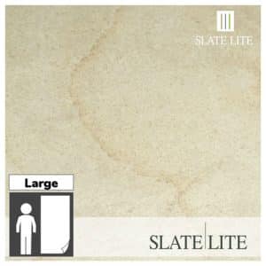 SlateLite Sandsteinfunier »Clear White Stripes«