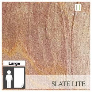 SlateLite Sandsteinfunier »Rainbow«