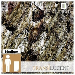 SlateLite Schieferfurnier »Translucent Burning Forest«