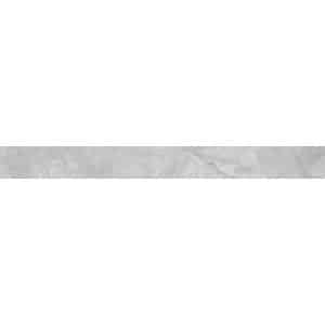 Sockel Messina Grau glasiert poliert 6 cm x 60 cm