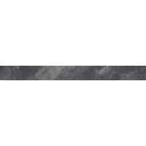 Sockel Messina Schwarz glasiert poliert 6 cm x 60 cm