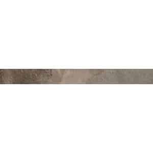 Sockelfliese Ground Feinsteinzeug Bronze Glasiert Matt Rekt. 597 cm x 6 cm