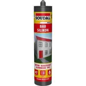 Soudal Bau & Fenster Silikon Weiß 300 ml