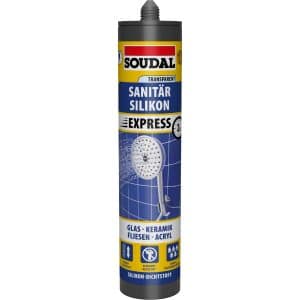 Soudal Dusche & Bad Express Silikon Transparent 300 ml