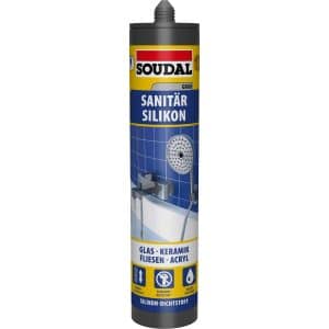 Soudal Dusche & Bad Silikon Grau 300 ml