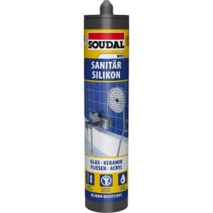 Soudal Dusche & Bad Silikon Weiß 300 ml