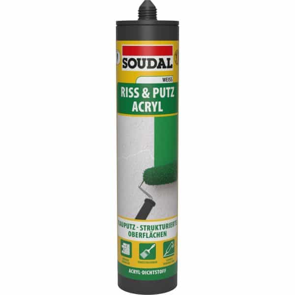 Soudal Riss & Putz Acryl Weiß 300 ml