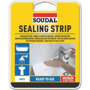 Soudal Sanitär-Dichtungsstreifen Weiß 22 mm
