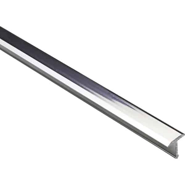 T-Fugenprofil Alu eloxiert Silber glänzend 9 mm x 0