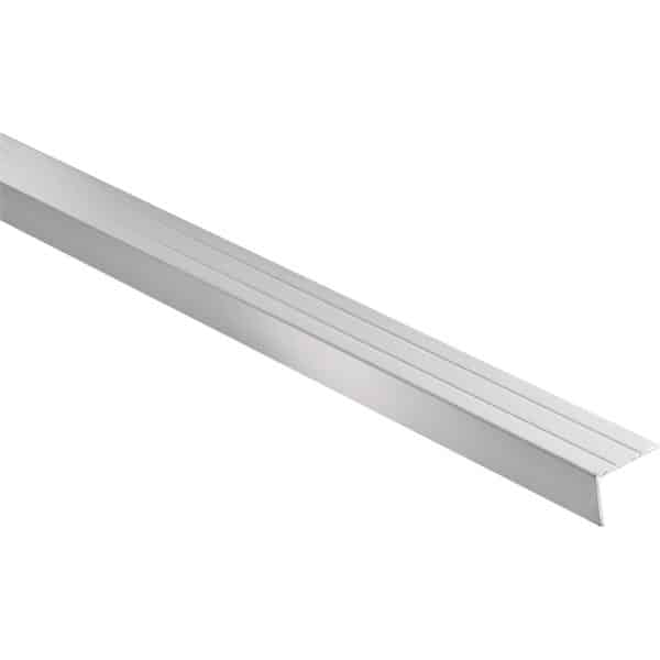 Treppenwinkel Alu eloxiert Silber matt 20 mm x 0