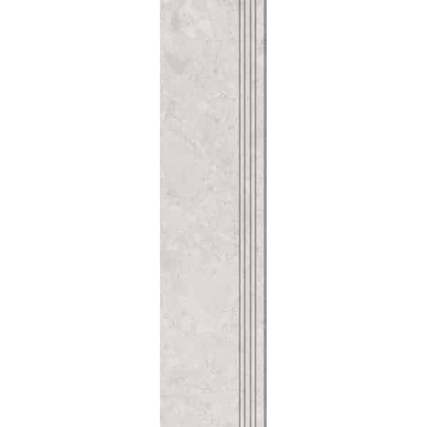 Trittstufe Riverstone Feinsteinzeug Glasiert Beige Matt 30 cm x 120 cm