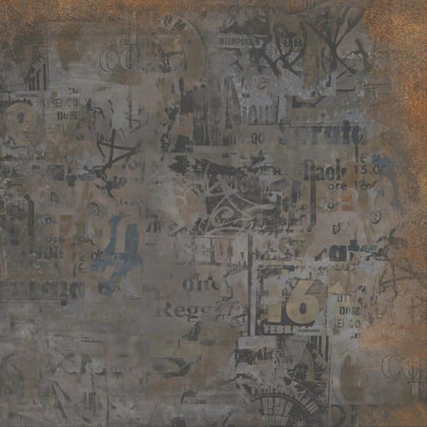 Vabene Dekorfliese Metallica Titan 60 cm x 60 cm