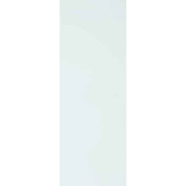 Wandfliese Ice White Glasiert Glänzend Weiß 30 cm x 90 cm