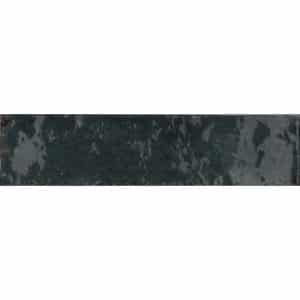 Wandfliese Lotis Steingut Blau Glasiert Glänzend 6 cm x 24 cm