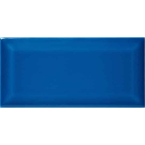 Wandfliese Metro Facette Blau Glasiert Glänzend 7