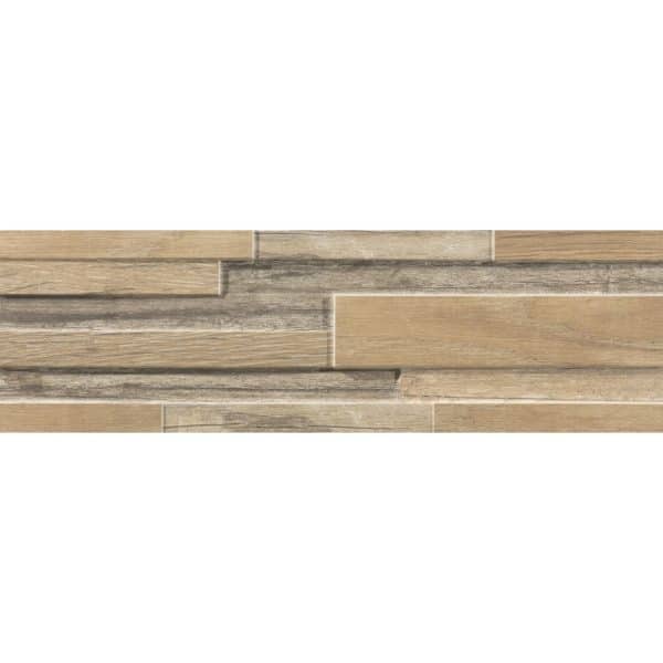 Wandverblender Guetaria Feinsteinzeug Glasiert Beige Matt 16